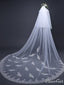 Ivory Tulle & Lace Cathedral Veil Blusher Veil ACC1004
