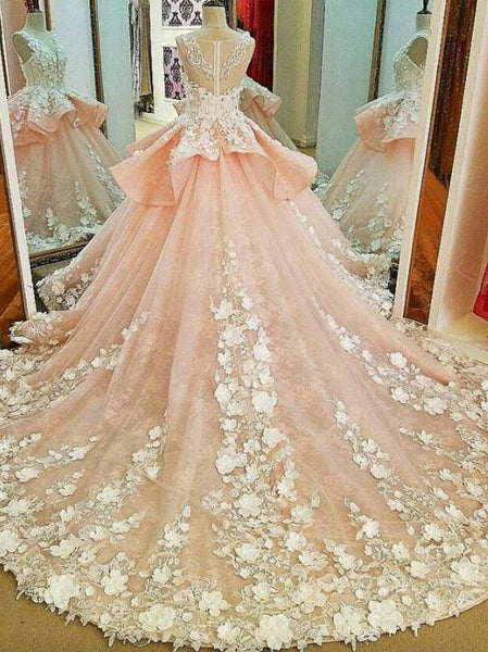 Buy Ls16/pinkie/ Blush Pink Mermaid Wedding Dress With Ruffle Rose Skirt  Online in India - Etsy