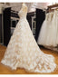 Lace Ball Gown Wedding Dresses Vintage Cheap Bridal Dresses AWD1158