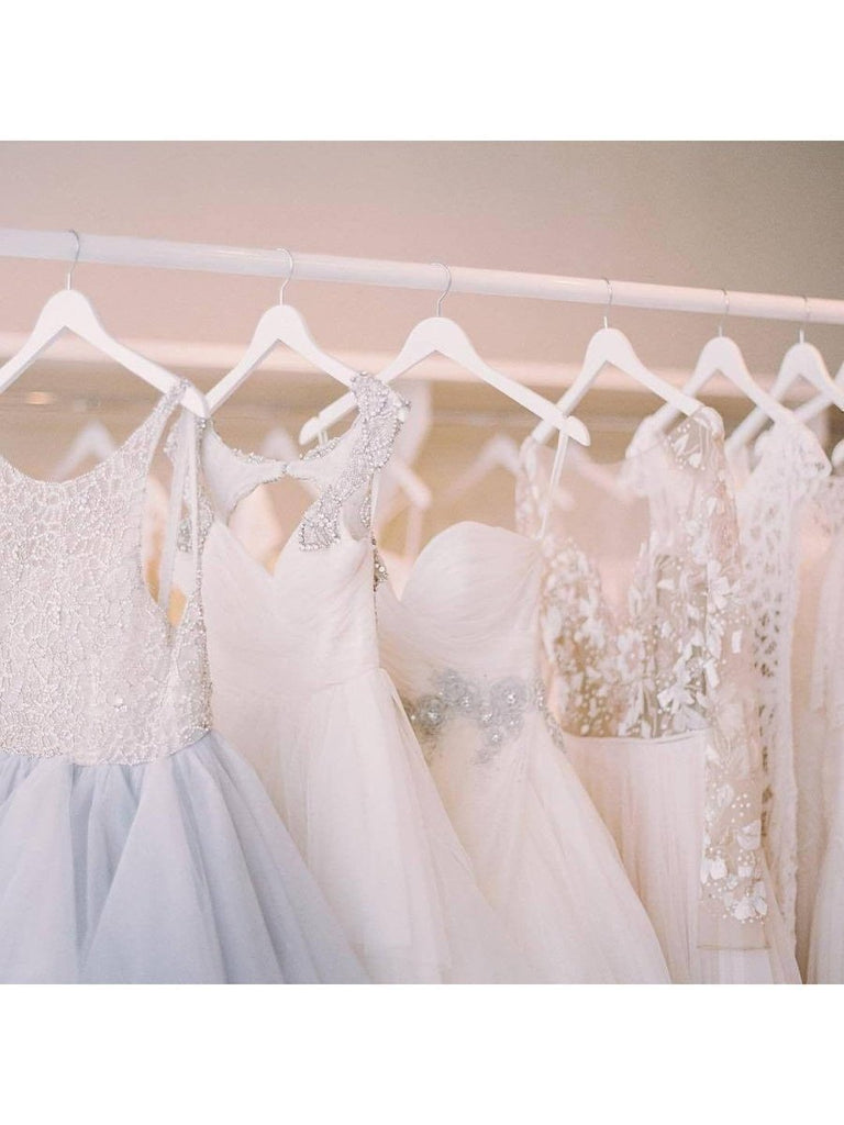 Lace Vintage Wedding Dresses Ruffle Skirt Organza Princess Wedding Dresses AWD1046-SheerGirl