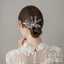 Laurel Leaf Crystal Bridal Hair Clip ACC1127