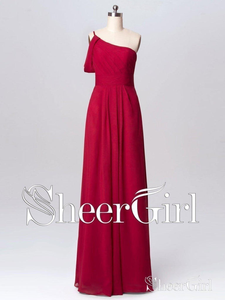 Long Chiffon Bridesmaid Dress Formal Evening Dress 2018|Sheergirl.com SheerGirl Long Chiffon Bridesmaid Dress Formal Evening Dress 2018|Sheergirl.com SheerGirl