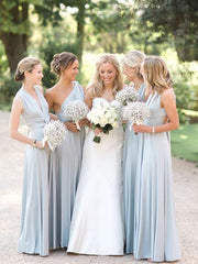 Long Mismatched Bridesmaid Dresses Plus Size Cheap One Shoulder Bridesmaid  Dress – SheerGirl