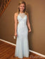 Modest Sheath Beaded Prom Dresses For Teens ARD2304