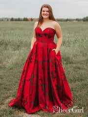 homecoming dresses 2012 New Burgundy Jacquard Floral Long Prom with Pockets ARD2012 Size:Extra Extra Large tie-closure Piece Embellished Tulle Prom Sleeve Maxi Formal Dress