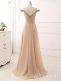 Off the Shoulder Rhinestone Beaded Prom Dresses Elegant Fitted Formal Military Dresses APD3421-SheerGirl