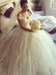 Off the Shoulder Vintage Wedding Dresses Lace Princess Ball Gown Wedding Dresses AWD1071