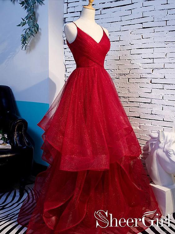 The Rebecca Pearleque Ball Gown with Crystal Strap