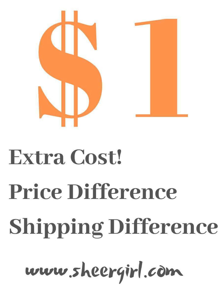 Price Difference Link-SheerGirl-SheerGirl