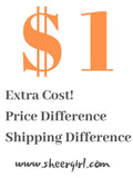 Price Difference Link-SheerGirl-SheerGirl