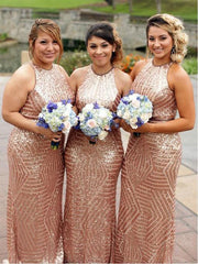 rose gold bridesmaid dresses plus size Sequin Cheap Bridesmaid Dresses ARD1151 Available in Rose Gold