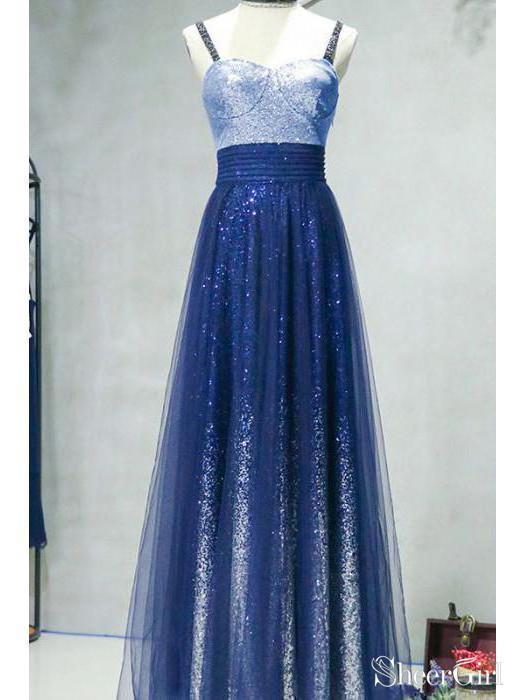 Royal Blue Ombre Sparkly Prom Dresses Celebrity Style Formal Dresses ARD2240 Royal Blue Ombre Sparkly Prom Dresses Celebrity Style Formal Dresses ARD2240