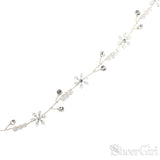 Silver Snow Crystals Headband ACC1101-SheerGirl