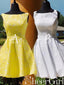 Jednoduché krajkové krátké šaty pro návrat domů Levné maturitní šaty ARD2380 