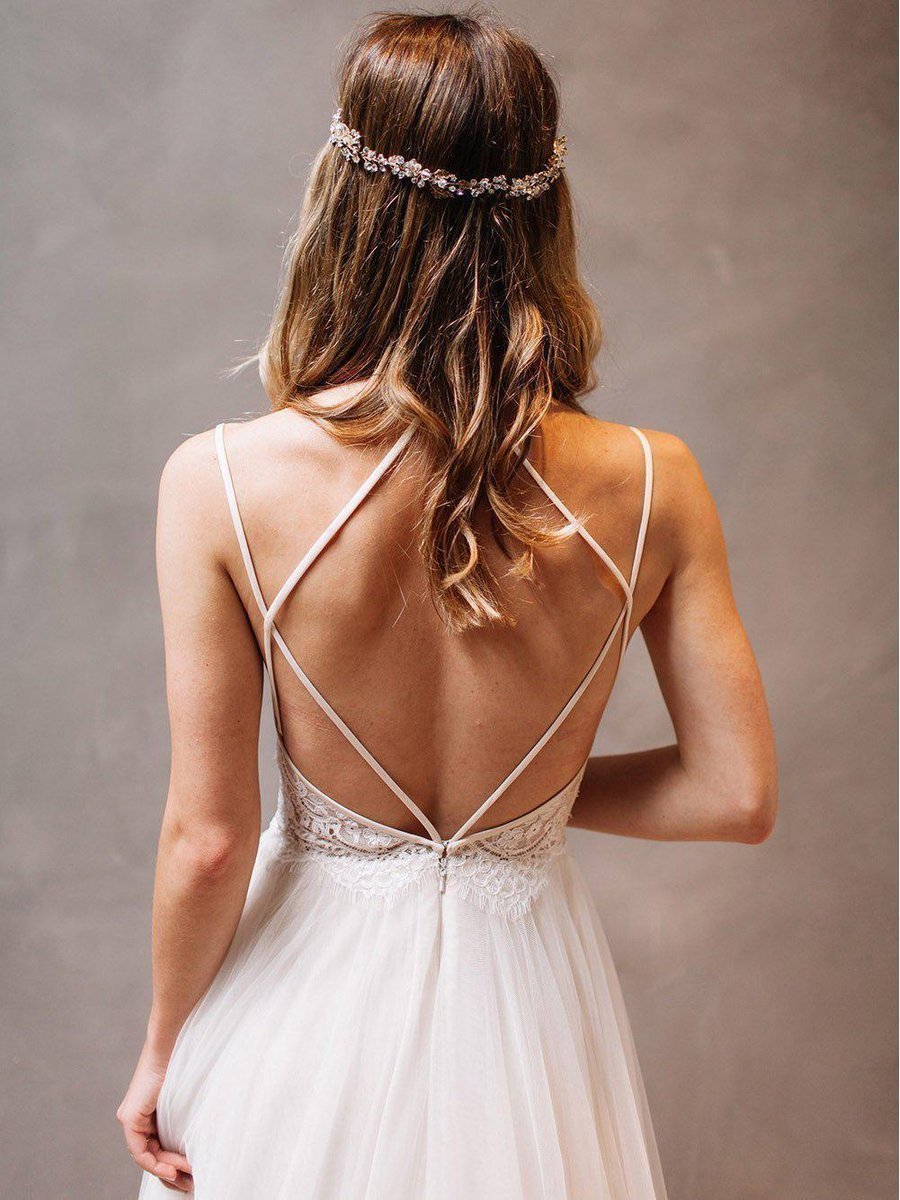 pnina tornai beach wedding dress LW873