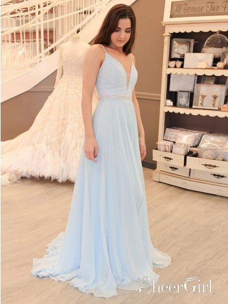 white christmas dresses La Femme Gigi - 24561 Strapless Beaded Top Chiffon Prom Gown 2 / Forest Green main image 1