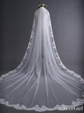 Spanish Vintage-Inspired Cathedral Mantilla Veil ACC1069-SheerGirl