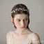 Sparkly Crystal Petals Silver Bridal Headband ACC1112