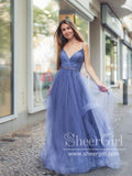 Sparkly Layered Tulle Prom Dress Ball Gown Party Dress ARD2757-SheerGirl