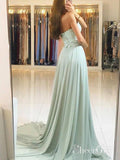 Strapless Cheap Long Prom Dresses with Sweetheart Neck, Bridesmaid Dresses APD2171-SheerGirl