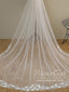 Stunning Flower Lace Cathedral Veil Bridal Veil Wedding Veil ACC1192