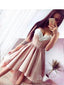Sweetheart Neck High Low Homecoming Dresses Lace Tea Length Prom Party Dresses ARD1010