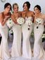 Sweetheart Neck Mermaid Bridesmaid Dresses Ivory Sexy Bridesmaid Dresses ARD1183