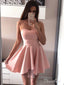 Sweetheart Neck Red Mini Homecoming Dresses Simple Short Prom Dress ARD1732