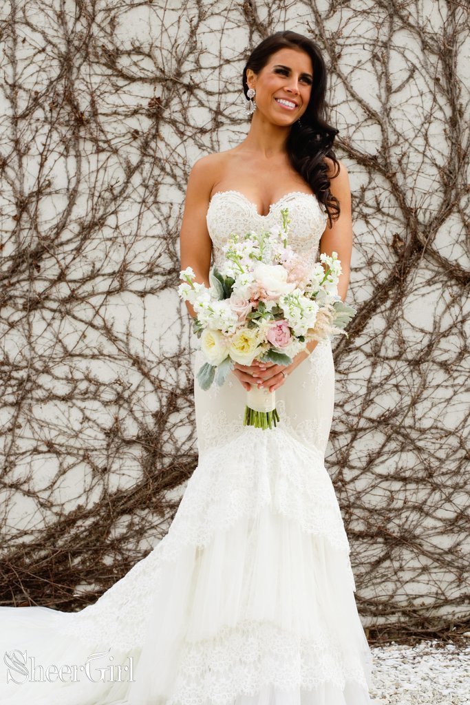 Sweetheart Neck Vintage Ivory Lace Wedding Dresses Sexy Mermaid Wedding Dresses AWD1090 Sweetheart Neck Vintage Ivory Lace Wedding Dresses Sexy Mermaid Wedding Dresses AWD1090