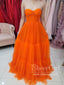 Sweetheart Neckline Strapless Tulle Dress Corset Bodice Prom Dress ARD2668