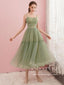 Šaty na ples šalvějový tylový čaj Homecoming dress ARD2663 
