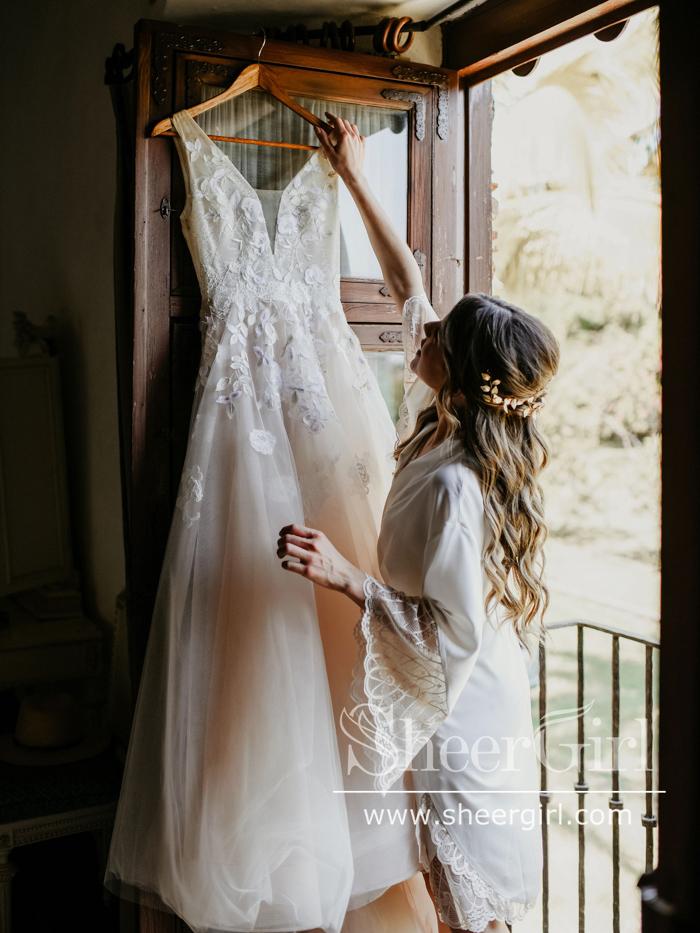 Vintage floral discount lace dress