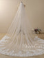 Vintage Flower Lace Cathedral Veil Bridal Veil Wedding Veil ACC1185