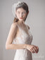 Vintage-Inspired Birdcage Veils with Tiny Crystals Blusher Veil ACC1081