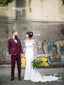 Svatební šaty s iluzorní zadní částí s vlečkou a bez ramen Svatební šaty AWD1642 