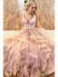 Multi-layered Polka Dot Organza Prom Dresses Long Sweet 16 Dress ARD2002