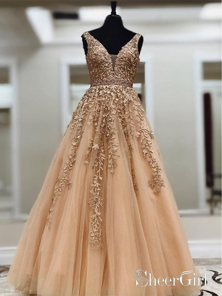 Custom Sparkle Strapless Beaded Chiffon Long Pink Prom Dresses, Prom Gowns,  Dresses For Prom, Pr on Luulla